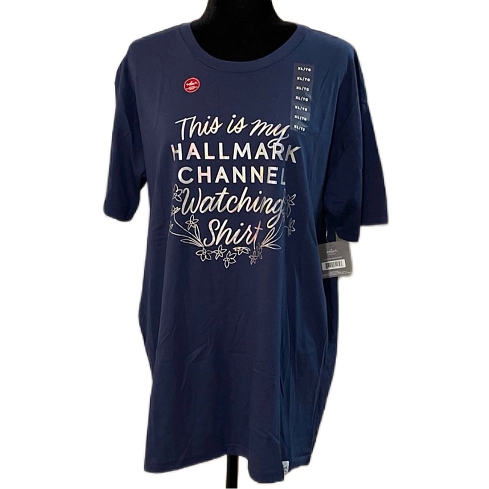✨🆕💠❄️HALLMARK, THIS IS MY HALLMARK CHANNEL WATCHING SHIRT GRAPHIC TEE❄️💠